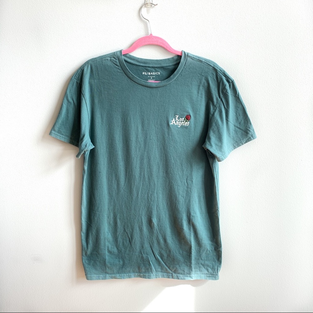 PacSun | NWOT Basics tee, “Los Angeles 🌹” logo - Picture 2 of 5